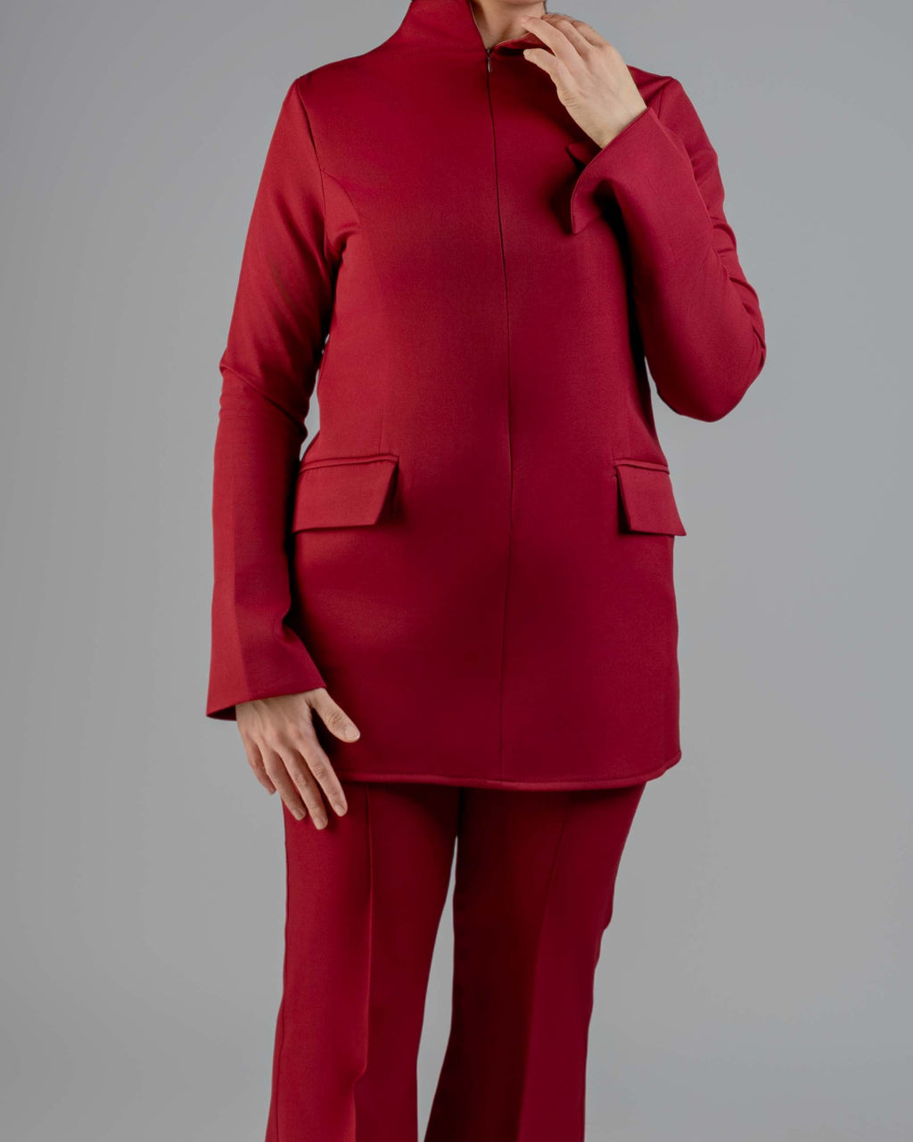 Cherry Red Medical Suit